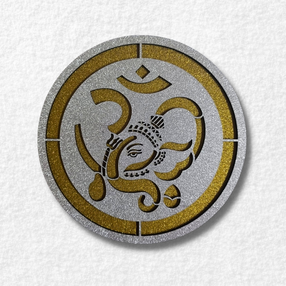 DZ Ganesh IN OM Wall Art