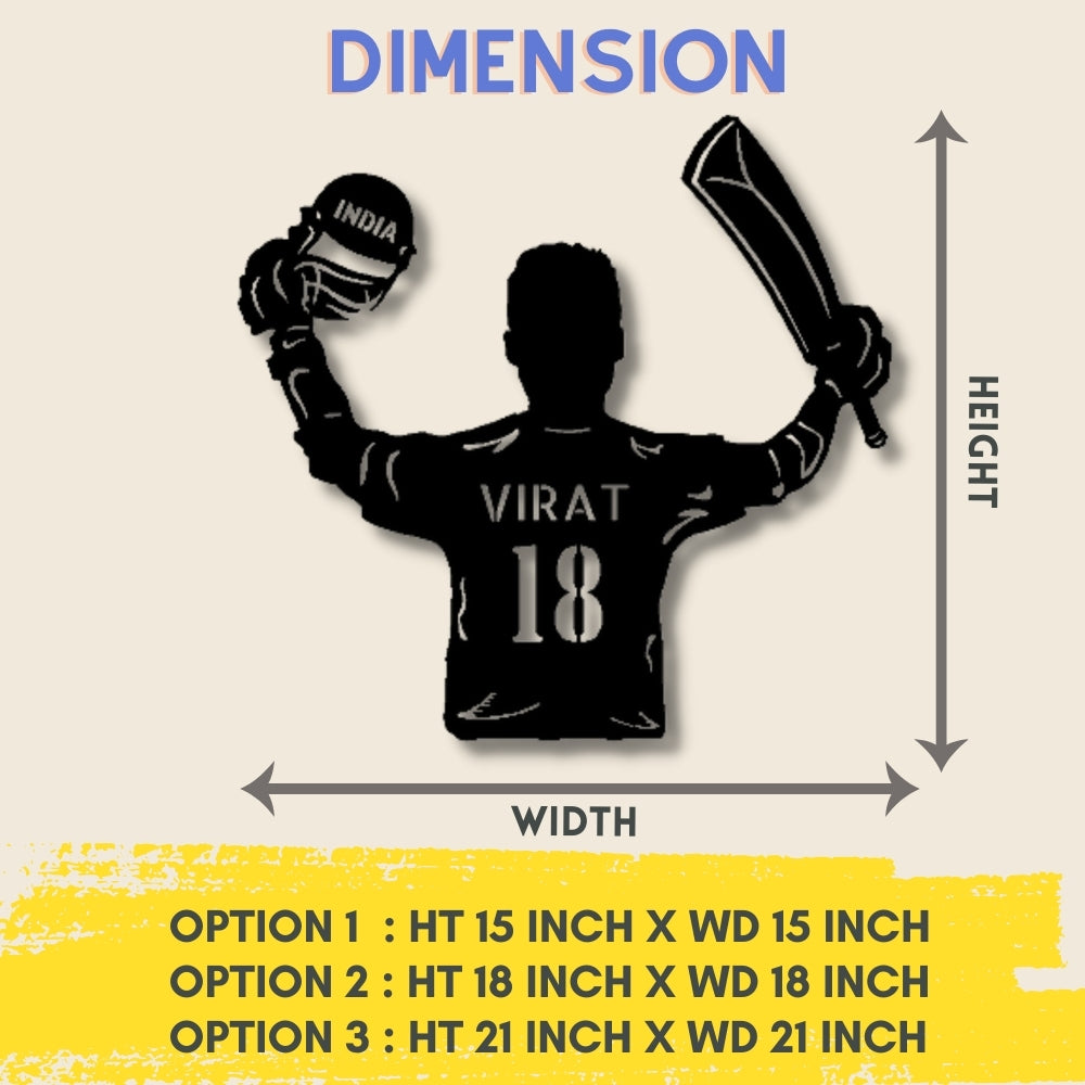 Cricket wall art decor with different sizes