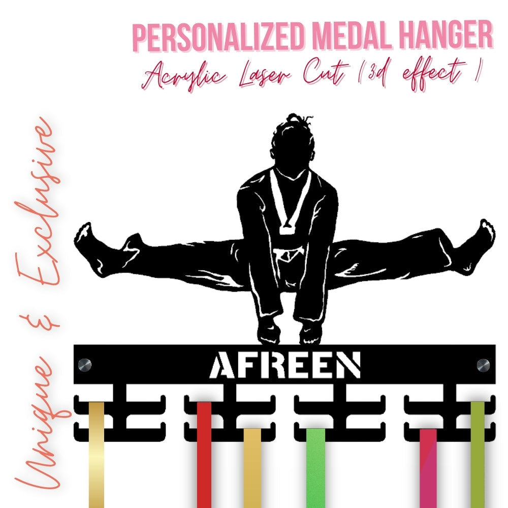 DZ Taekwondo Medal Hanger 01