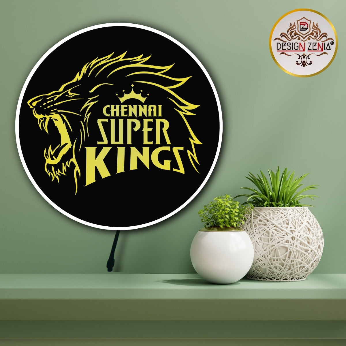 Die-Hard CSK Supporters' Choice – IPL Champion LED Light