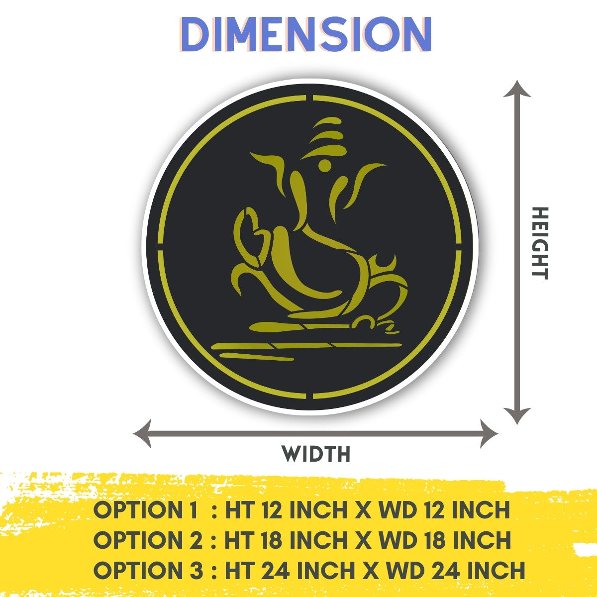 High-Quality Laser-Cut Ganesh Ji LED Wall Art with Multicolor Lighting