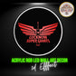 Lucknow Super Giants IPL Logo LED Wall Light with 16 Colors by Design Zenia