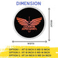 Lucknow Super Giants IPl Logo Wall Art Hanging Lighting All Dimensions by Design Zenia