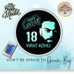 Never Give Up Wall Art of Virat Kohli with RGB LED Lights - DesignZenia
