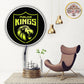 Punjab Kings IPL LOGO LED Wall Art with Wireless Remote & Color Control
