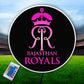 Rajasthan Royals IPL Logo LED Wall Light with 16 Colors