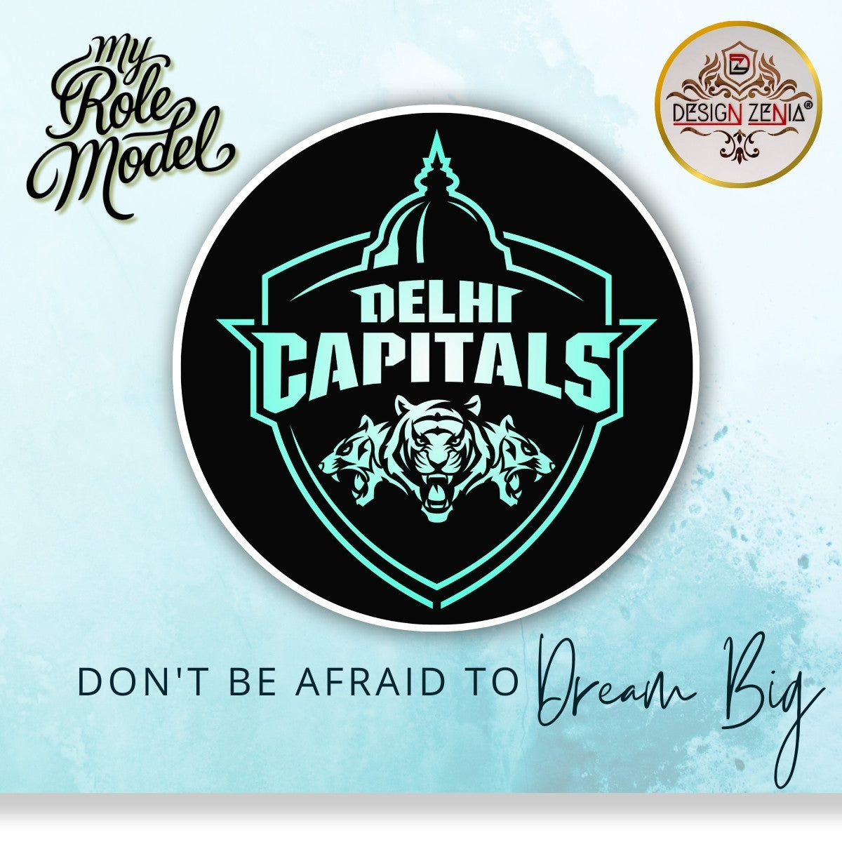 Best Delhi Capitals IPL LED Wall Light – Unique Design