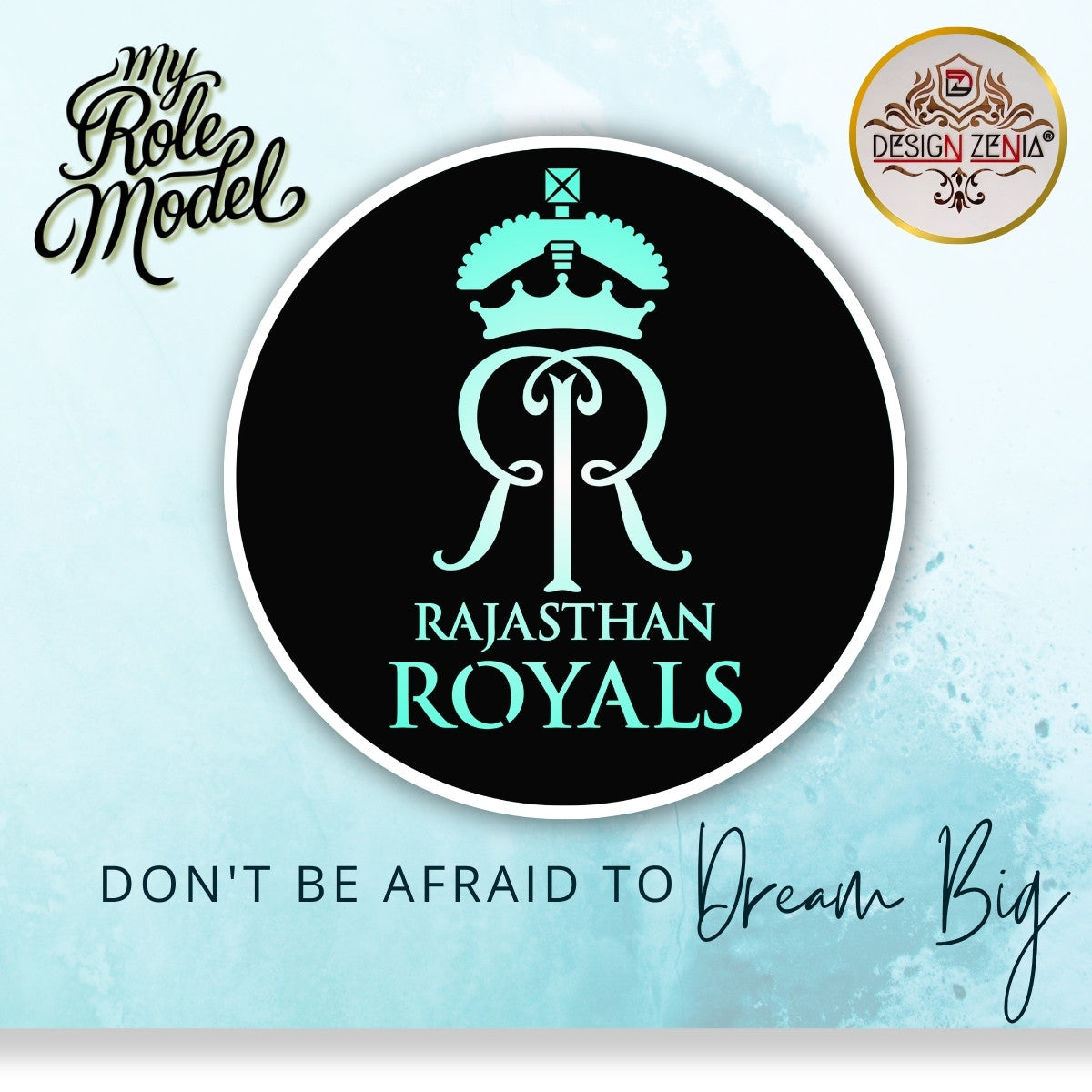 Best Rajasthan Royals IPL LED Wall Light – Unique Design