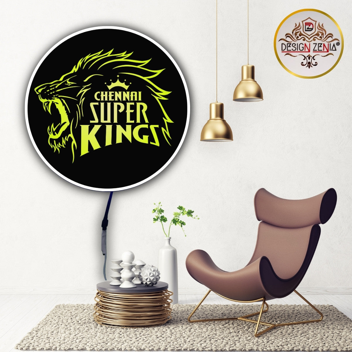 Premium High-Quality CSK Acrylic Wall Art with LED Glow