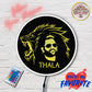 "Dhoni Wall Art RGB Cricket Edition ⚡ A Must-Have for CSK Supporters!"