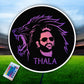 "MS Dhoni Thala Roaring Lion LED Wall Art ⚡ Must-Have Decor for CSK & Cricket Fans!"