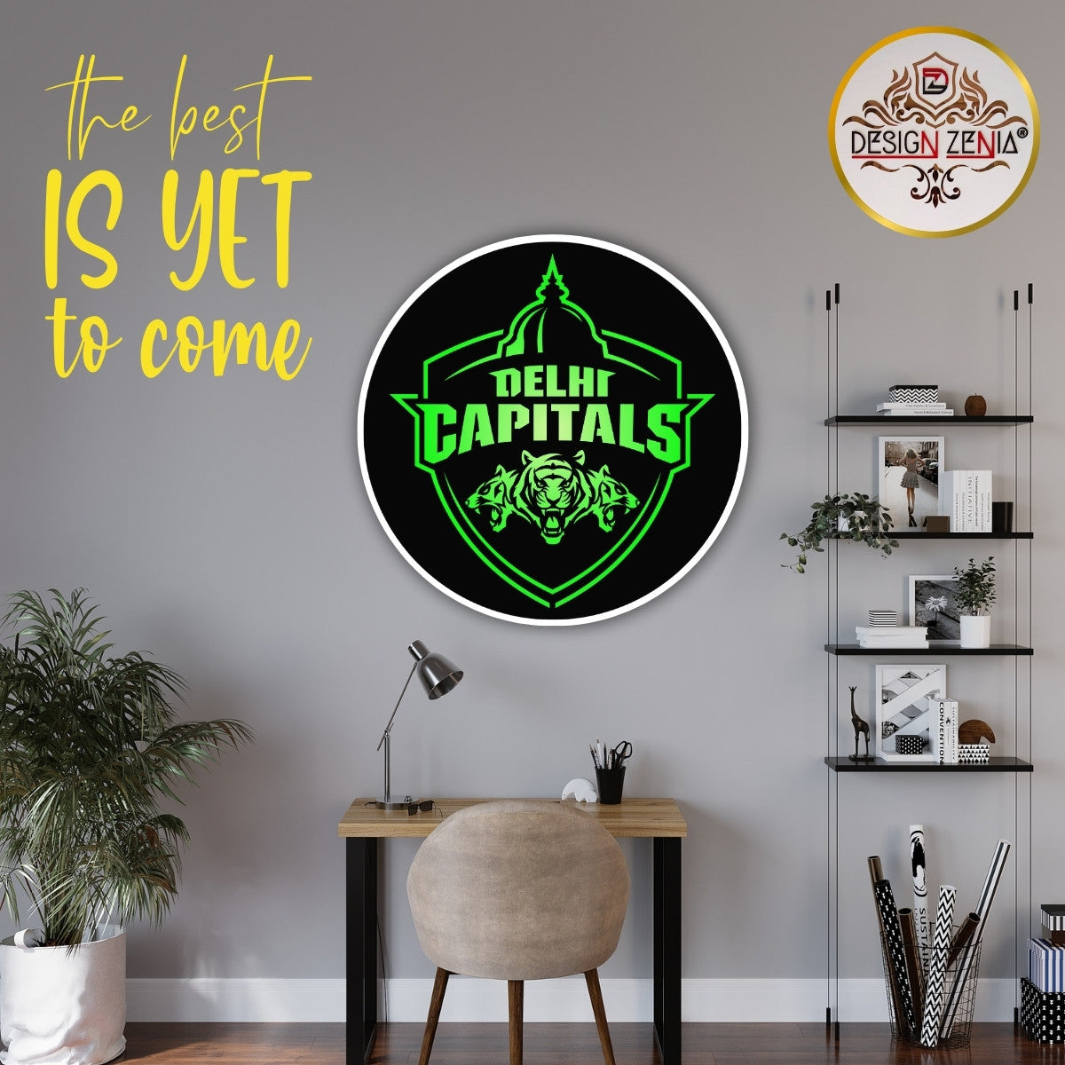 IPL Logo LED Wall Lighting for Cricket Lovers
