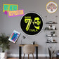 "CSK Dhoni 7 IPL Special Edition LED Wall Art | Cricket Fan Must-Have"