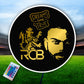 King Kohli LED Wall Art Decor - RCB Logo with Dreams Come True