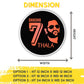 MS Dhoni thala Wall Art Hanging Lighting All Dimensions by Design Zenia