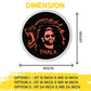 MS Dhoni Thala Lion Roar Wall Art Hanging Lighting All Dimensions by Design Zenia