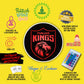 Punjab Kings Premium Logo with  
Premium Features
