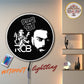 RCB Fan Special LED Wall Art with Virat Kohli's Signature Style