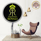 RR IPL LOGO LED Wall Art with Wireless Remote & Color Control