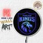 Sports Theme LED Wall Art Decor – IPL Punjab Kings