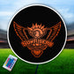 Sunrisers Hyderabad LED Wall Art Decor | IPL Team Logo Light with RGB Multicolored & Wireless Remote – Design Zenia