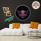 Unique and elegant Cricket IPl LOGO LED Wall Art Decor 